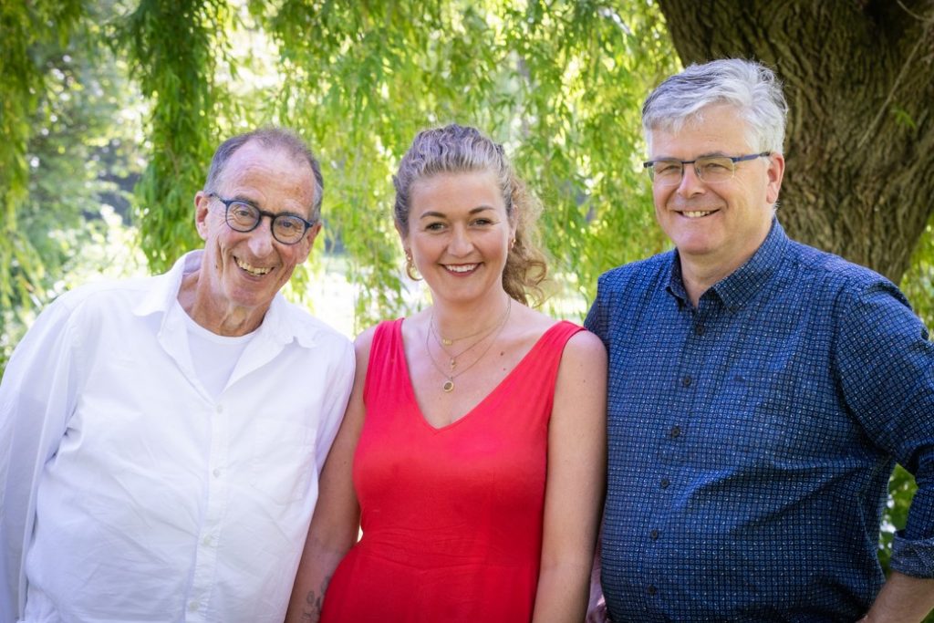 Ferdinand, Roos en Pieter Jan uit het energieteam van gemeente Hollands Kroon